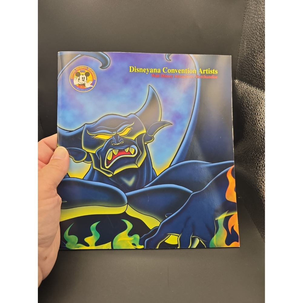 1997 Disneyana Convention Disney Animators Artists Booklet Signed